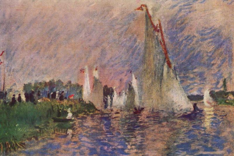 Pierre-Auguste Renoir Regatta bei Argenteuil Germany oil painting art